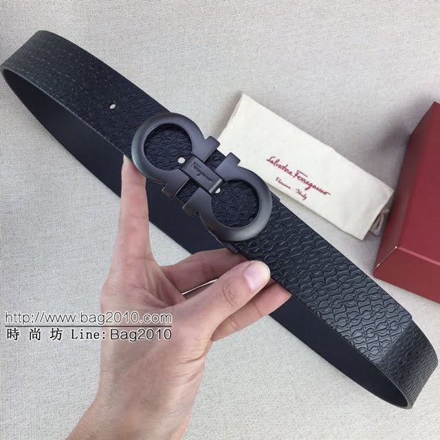 菲拉格慕男士皮帶 Ferragamo雙面用小牛皮腰帶  jjp1395